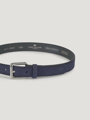 TOM TAILOR Belt in Blue