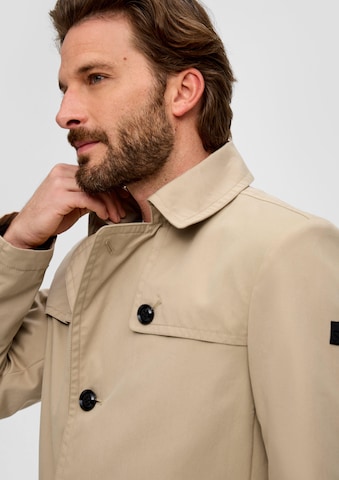 s.Oliver BLACK LABEL Between-Seasons Coat in Beige