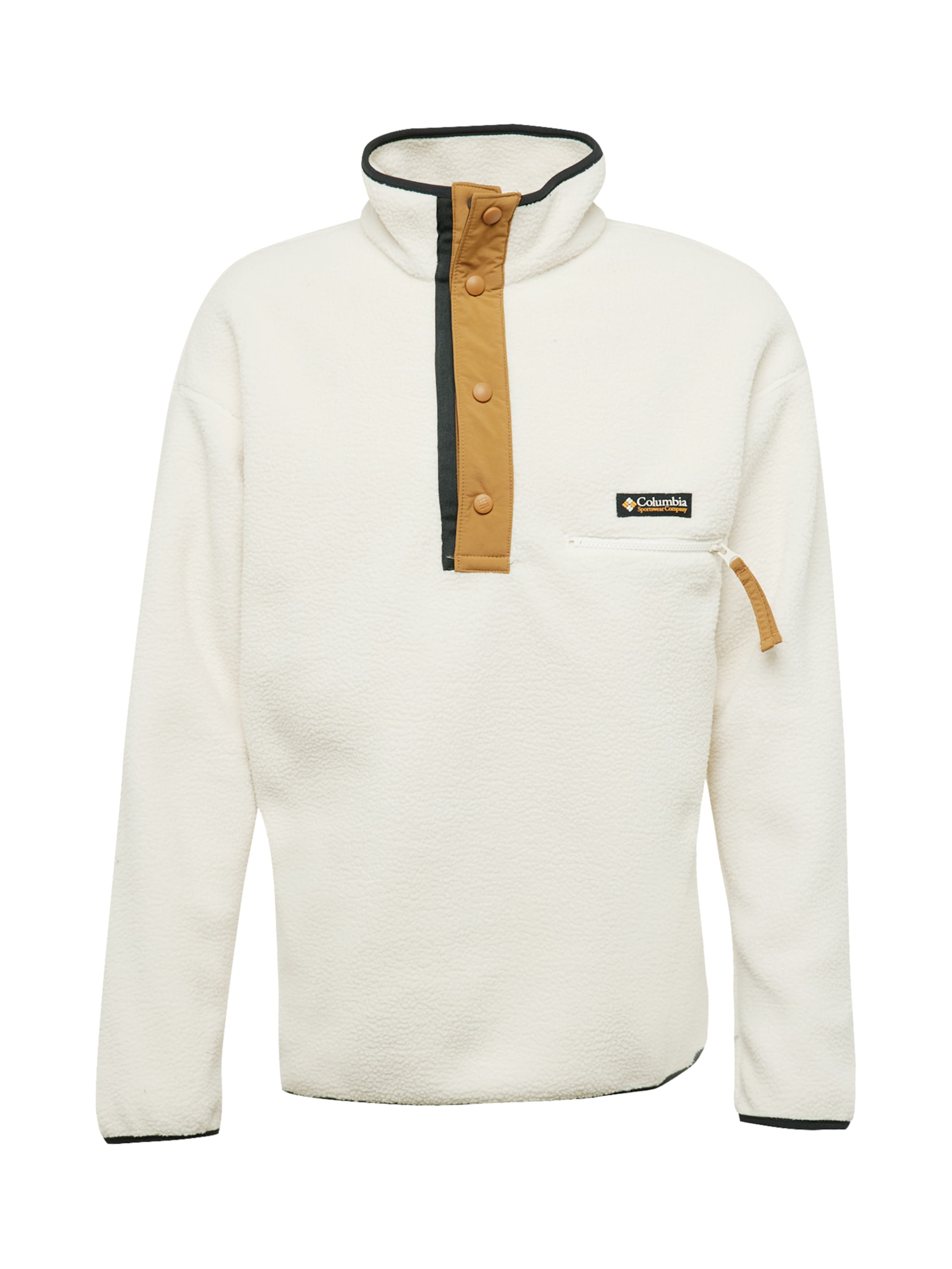 COLUMBIA Спортивная кофта 'Helvetia II' в Белый: спереди