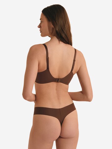 ETAM Classic Bra 'Pure Invisible' in Brown