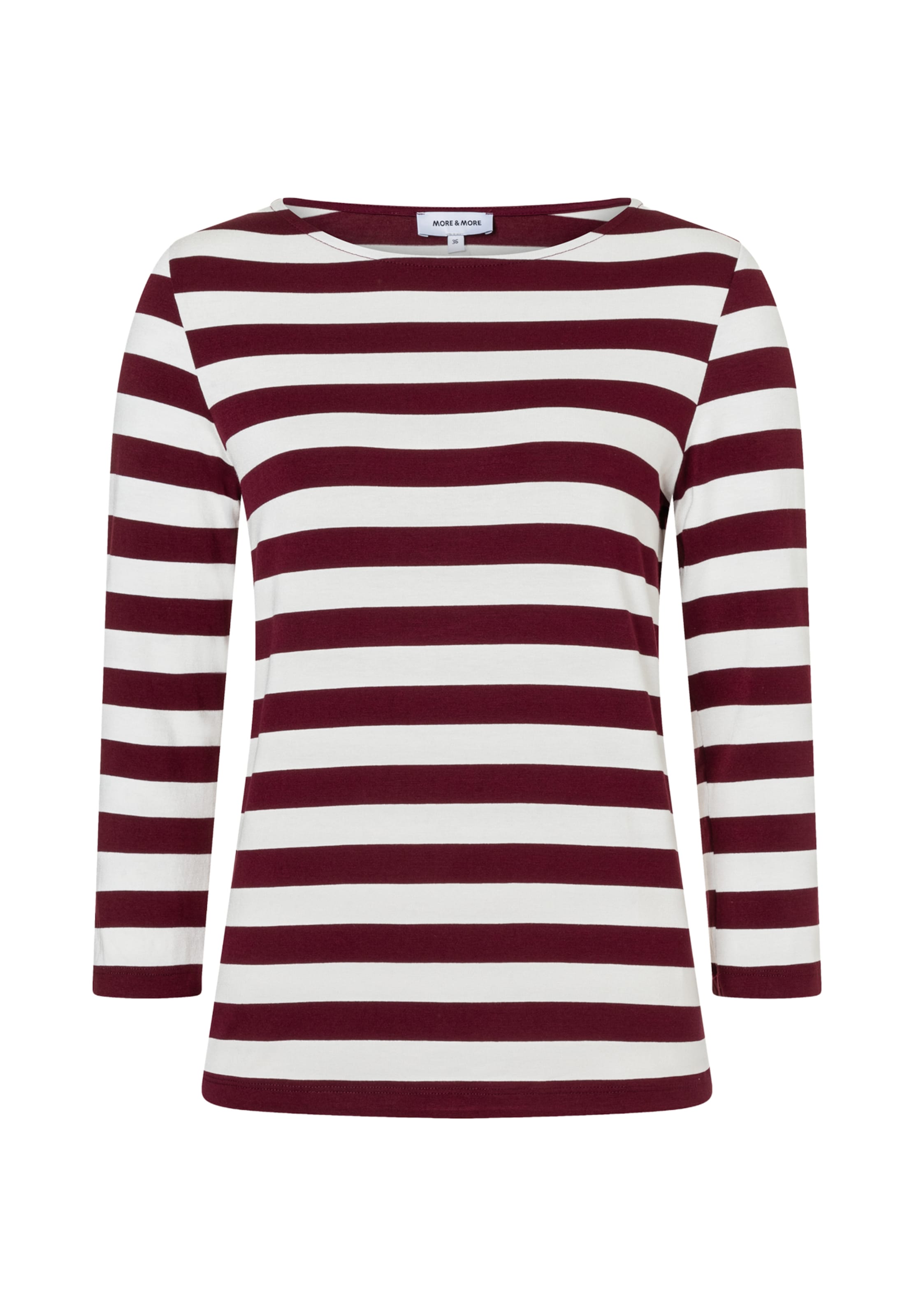 T-shirt MORE & MORE en rouge : devant