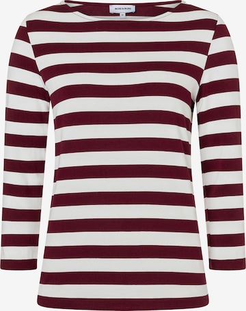 T-shirt MORE & MORE en rouge : devant