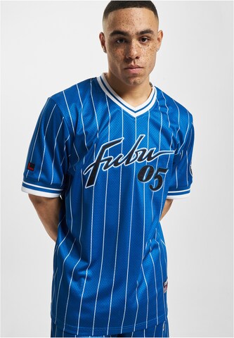 FUBU - Camiseta en azul: frente