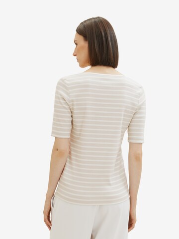 T-shirt TOM TAILOR en beige