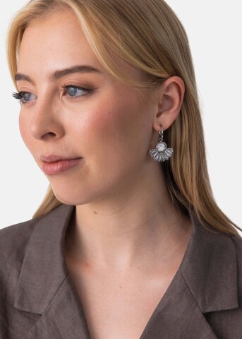 PURELEI Oorbellen 'Eldorado' in Zilver: voorkant