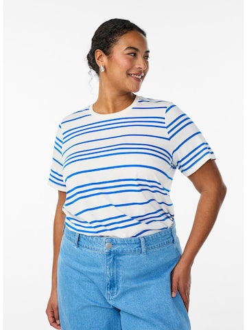 Maglietta 'MVIVIENE' di Zizzi in bianco: frontale