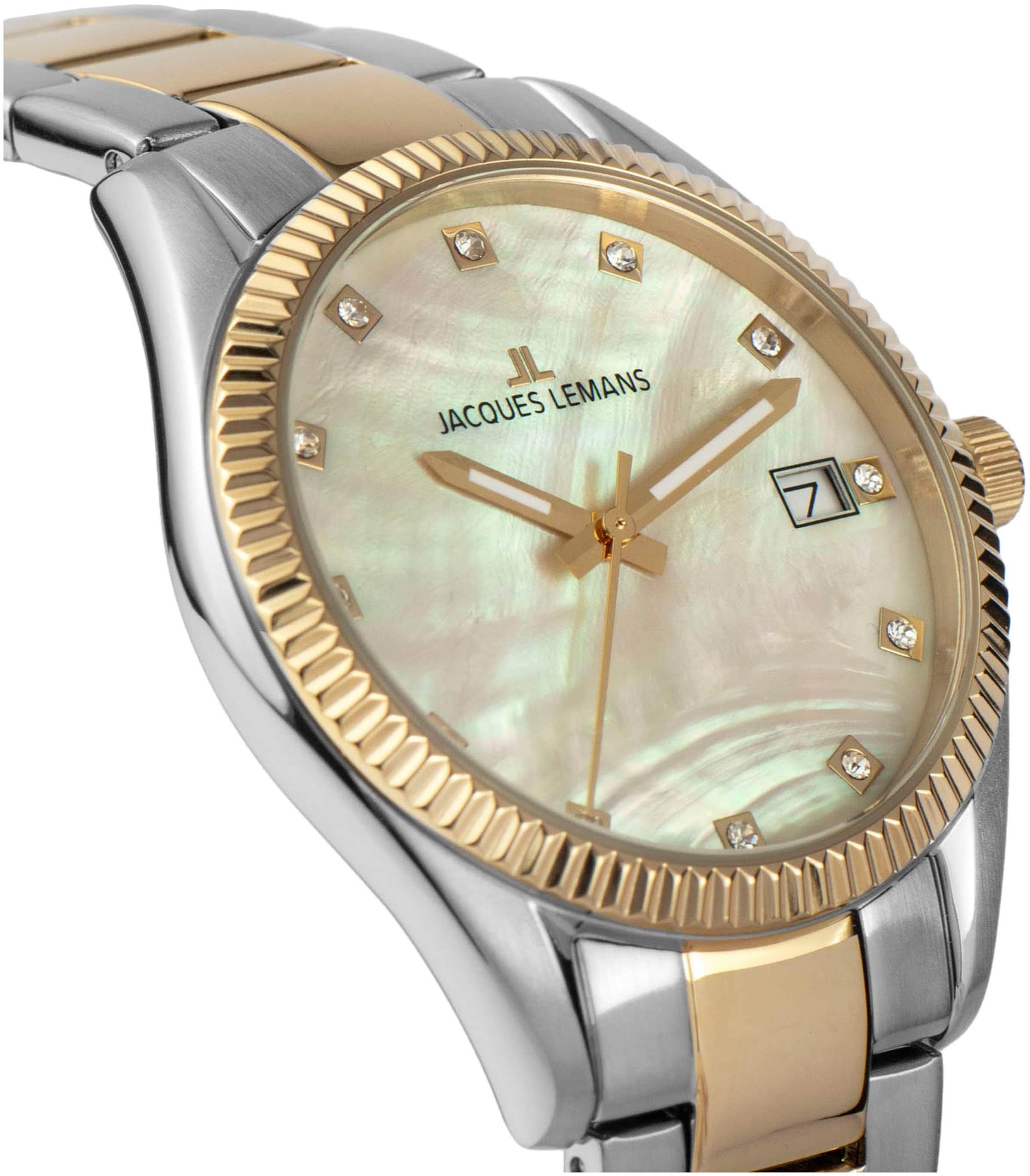 Jacques Lemans Analoguhr in Gold