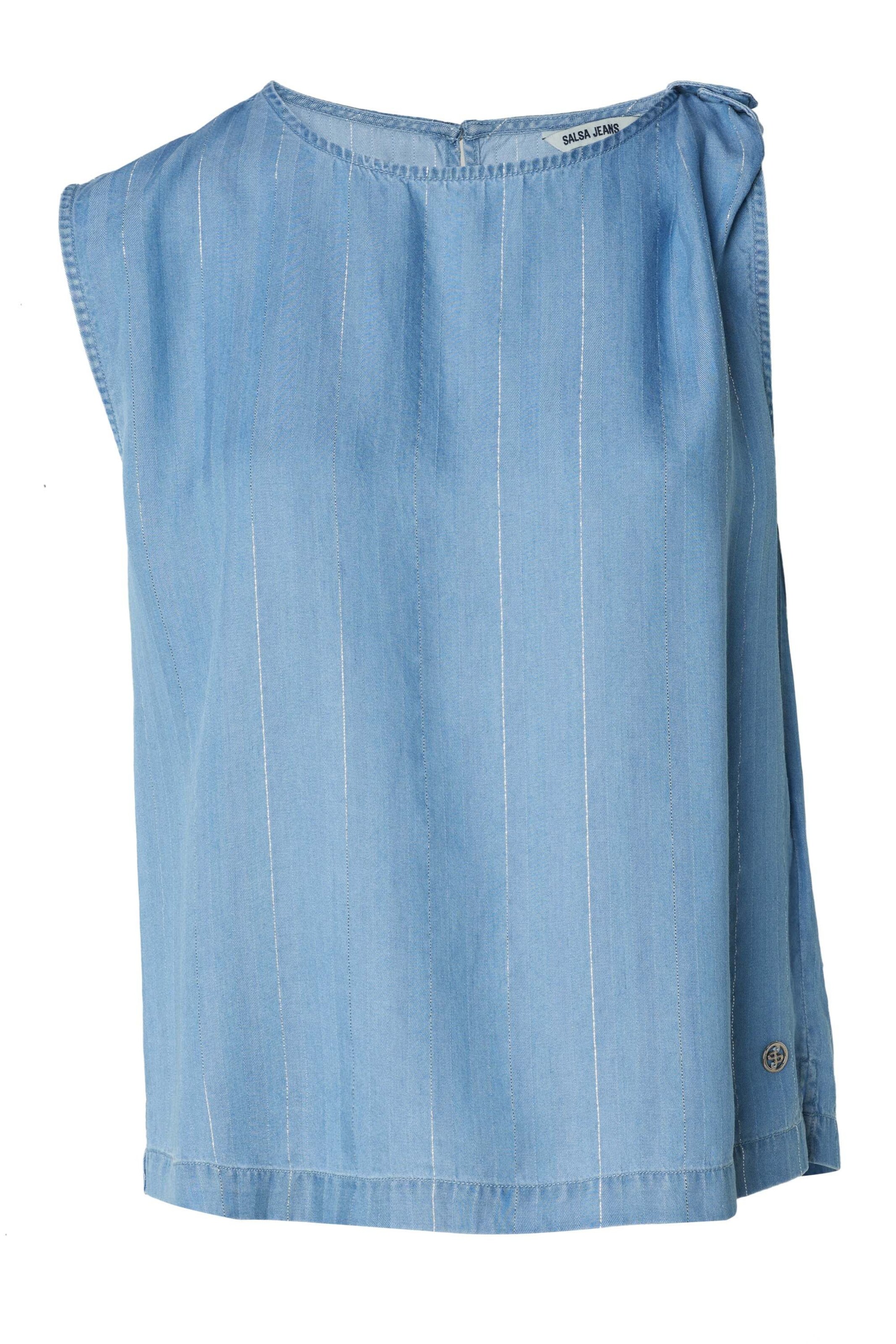 Salsa Jeans Blouse in Blue: front
