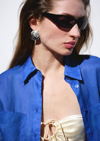 MANGO Bluse 'Jag' in Blau