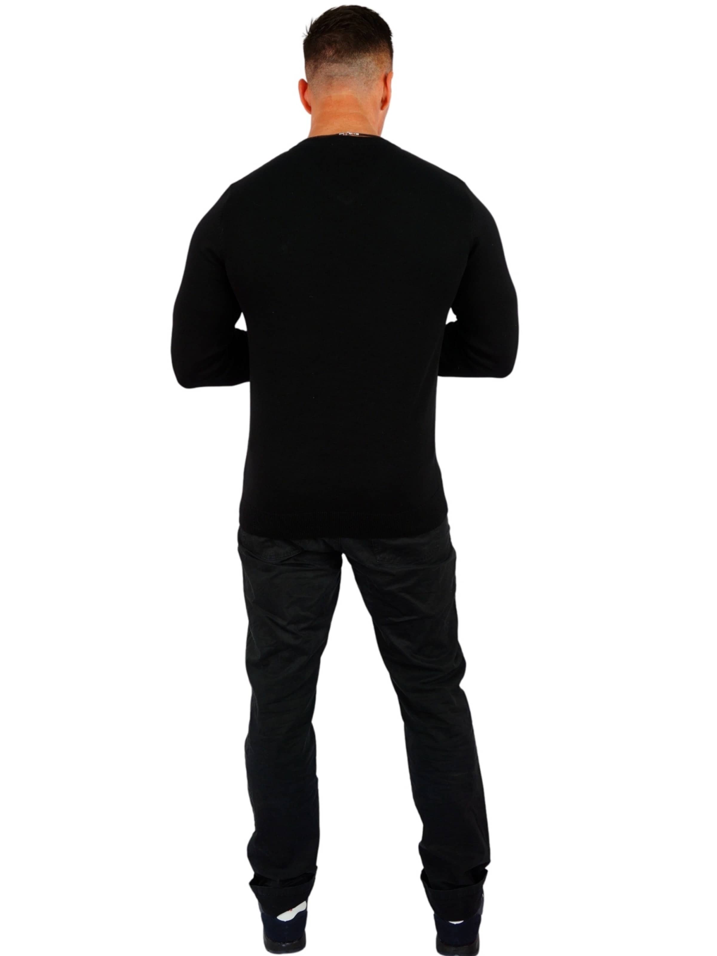 U.S. POLO ASSN. Pullover i sort