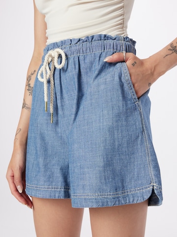 Lindex Loosefit Shorts 'Magda' in Blau