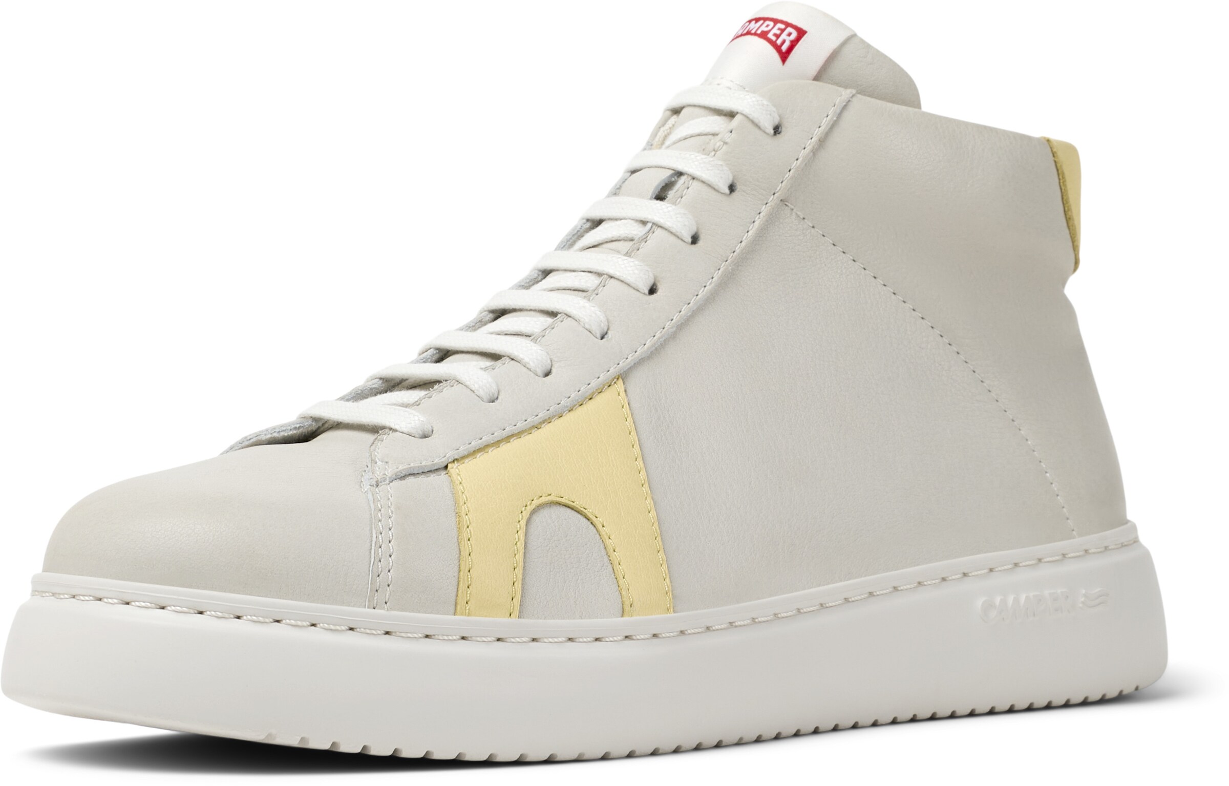 Sneaker alta 'Runner K21' di CAMPER in bianco: frontale