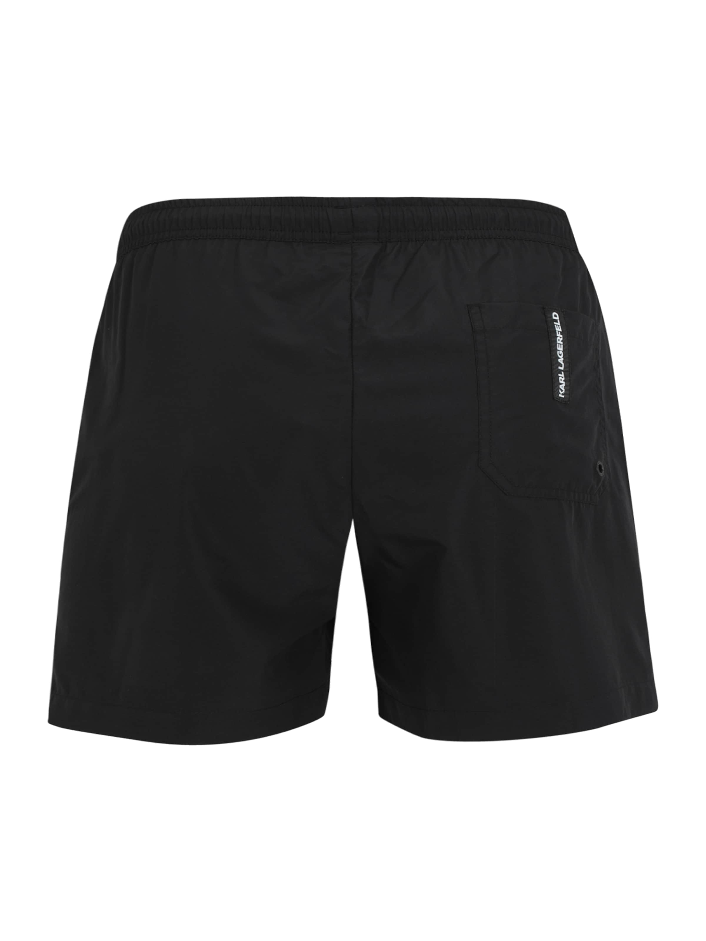 Shorts de bain Karl Lagerfeld en noir