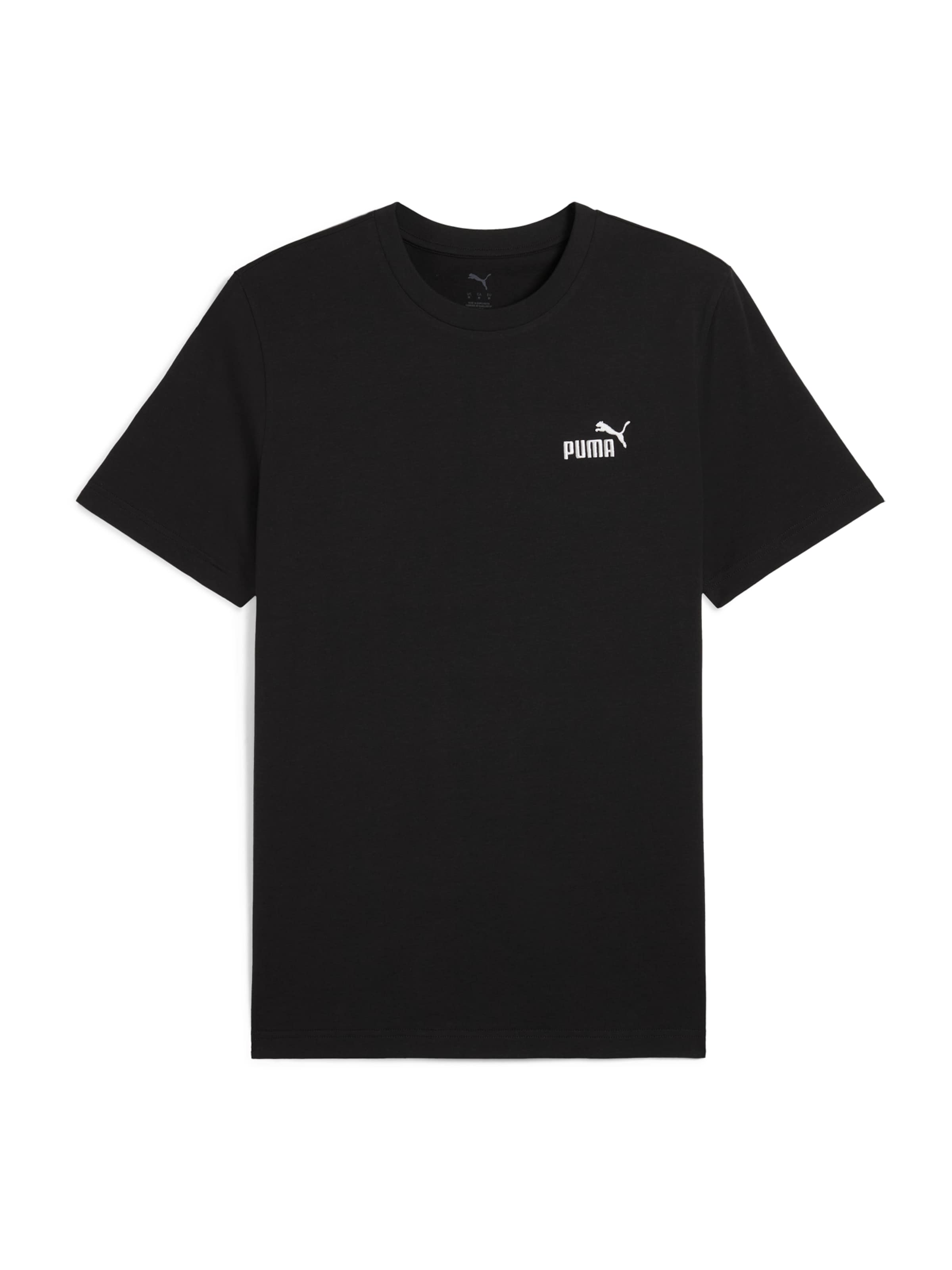 PUMA - Camiseta funcional 'ESS No. 1' en negro: frente