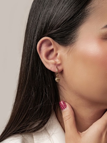 Orecchini 'Lucky Gaze' di Hey Happiness in oro