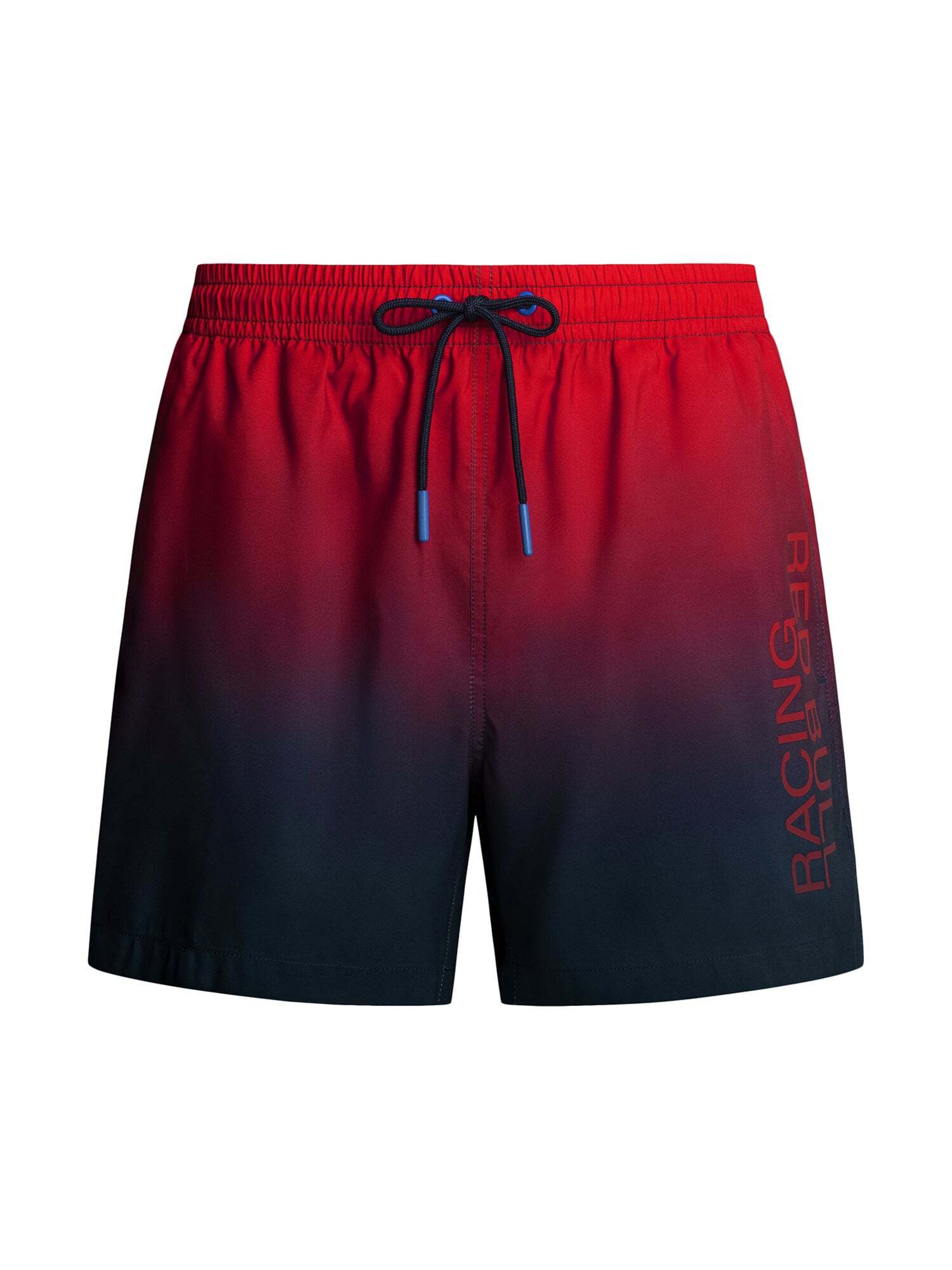 Red Bull Racing x Pepe Jeans Zwemshorts 'Red Bull Racing x Pepe Jeans' in Rood: voorkant