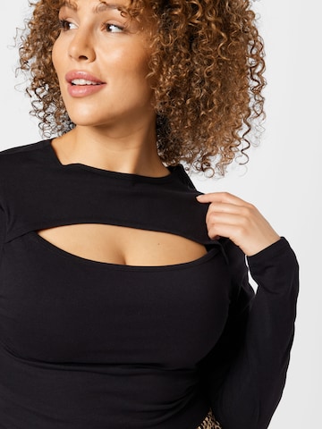 Cotton On Curve - Camisa 'LARA' em preto