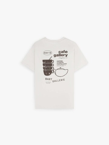 Scalpers Shirt 'Cafe Gallery' in Wit