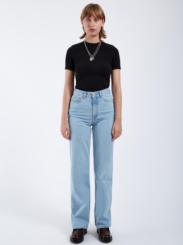 Dr. Denim Regular Jeans 'Echo High Straight' in Blauw