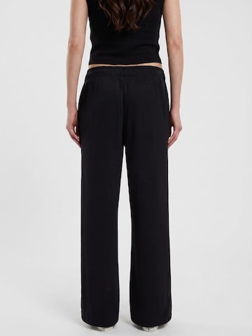 DICKIES Baggy Bukser 'MAPLETON STRAIGHT SWEATPANT W BLACK' i sort