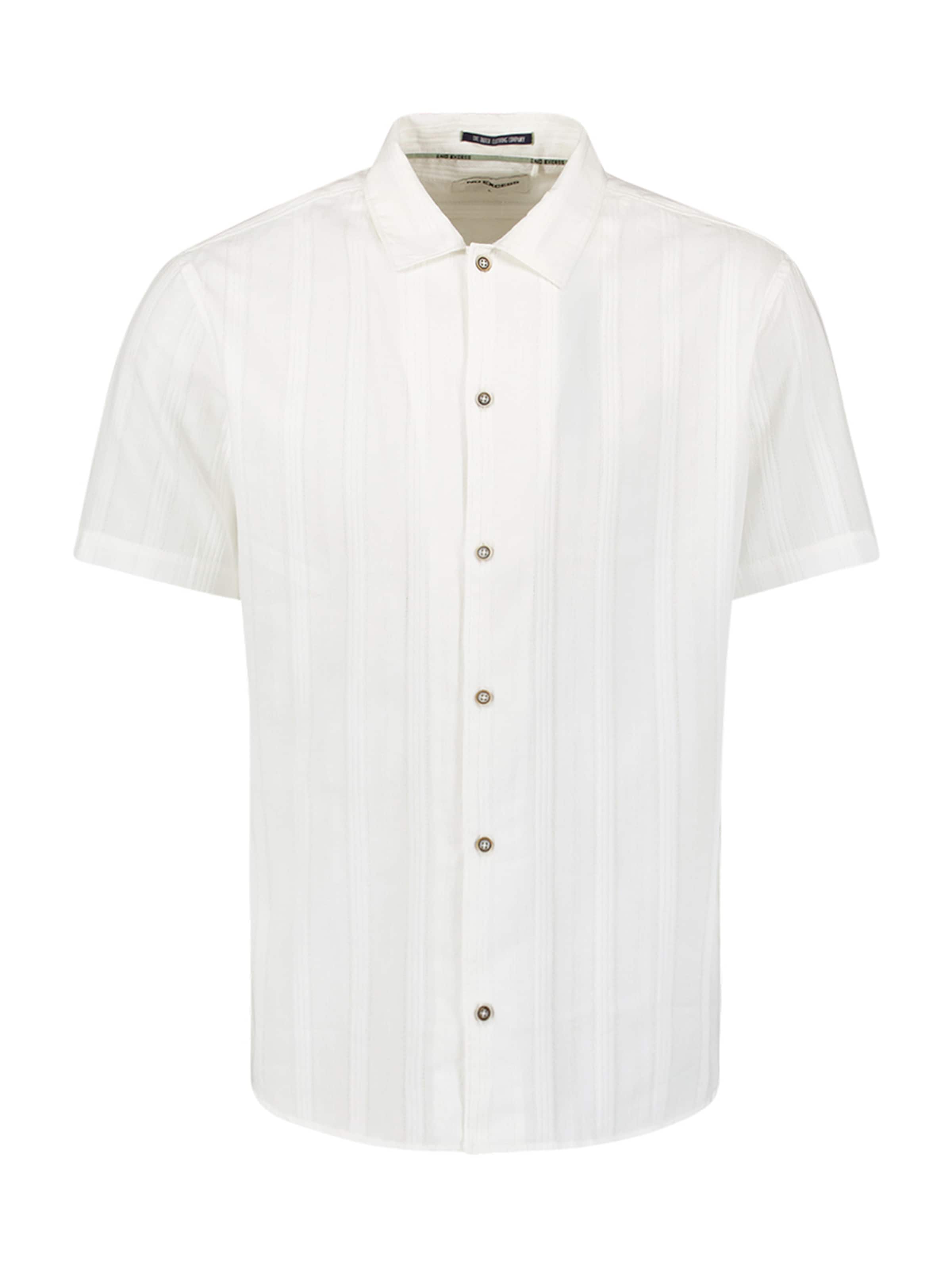 No Excess - Ajuste regular Camisa en blanco: frente