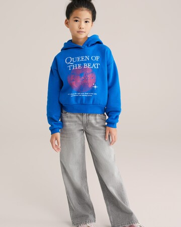 WE Fashion Sweatshirt in Blue