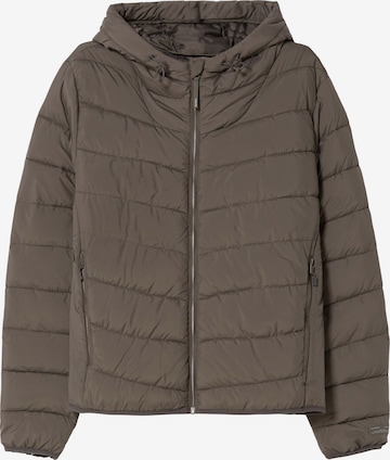 Bershka Between-Season Jacket in Grey: front