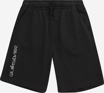 Regular Pantalon de sport 'TAKE US BACK' QUIKSILVER en noir : devant