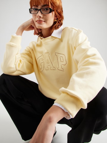 Sweat-shirt 'HERITAGE' GAP en jaune