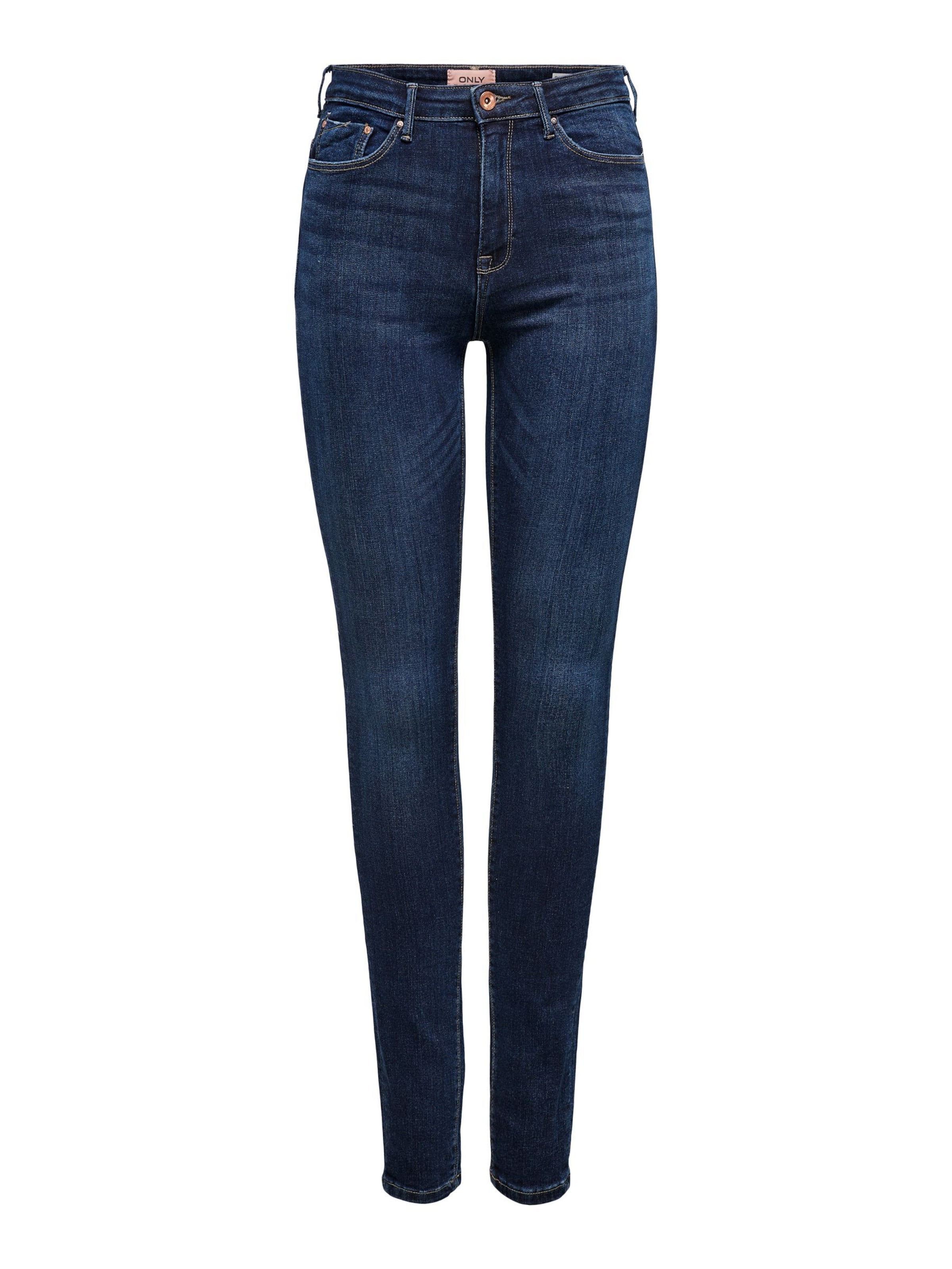ONLY Jean 'ONLPaola' en 25-26/30 en bleu foncé, Vue avec produit