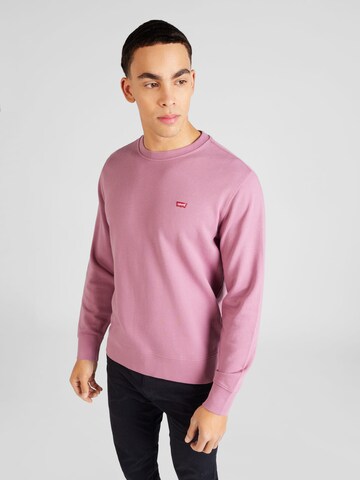 LEVI'S ® Klasický střih Mikina 'The Original HM Crew' – pink: přední strana