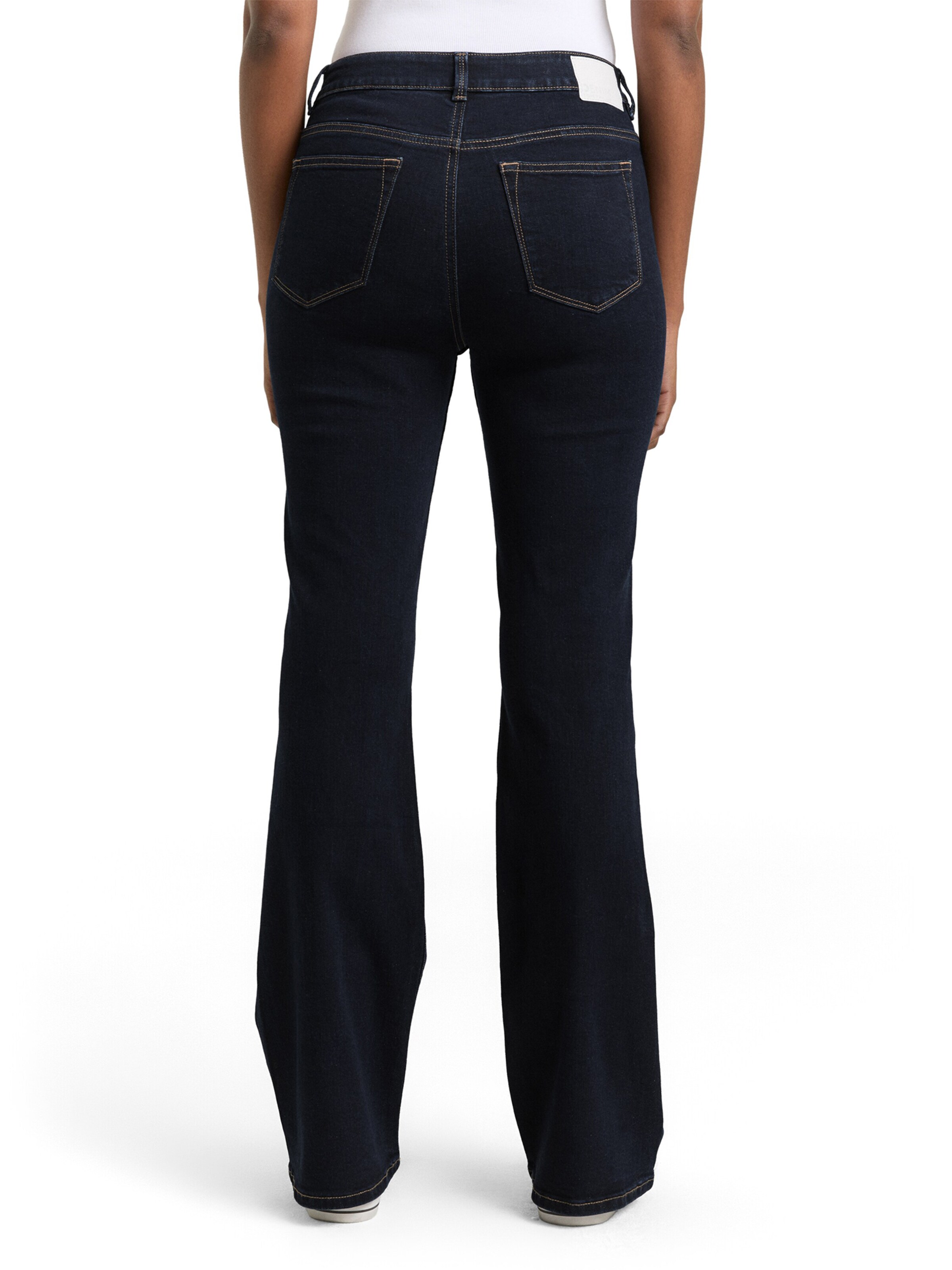 TOM TAILOR DENIM Na zvonec Kavbojke 'AVA' | modra barva