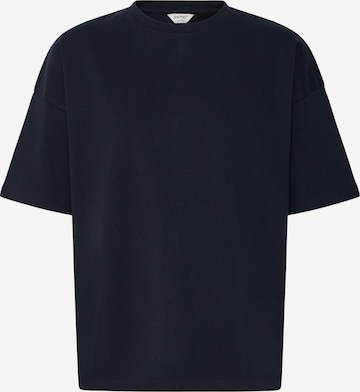 Oxmo Shirt ' OXNSandy Boxy ' in Zwart: voorkant