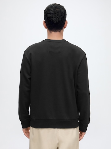 BOSSSweater majica - crna boja