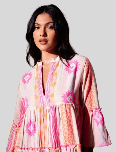 Abito in 38 South Beach di colore rosa / rosa / rosa neon, Visualizzazione prodotti