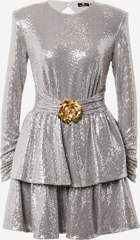 sidabrinė Elisabetta Franchi Suknelė: priekis