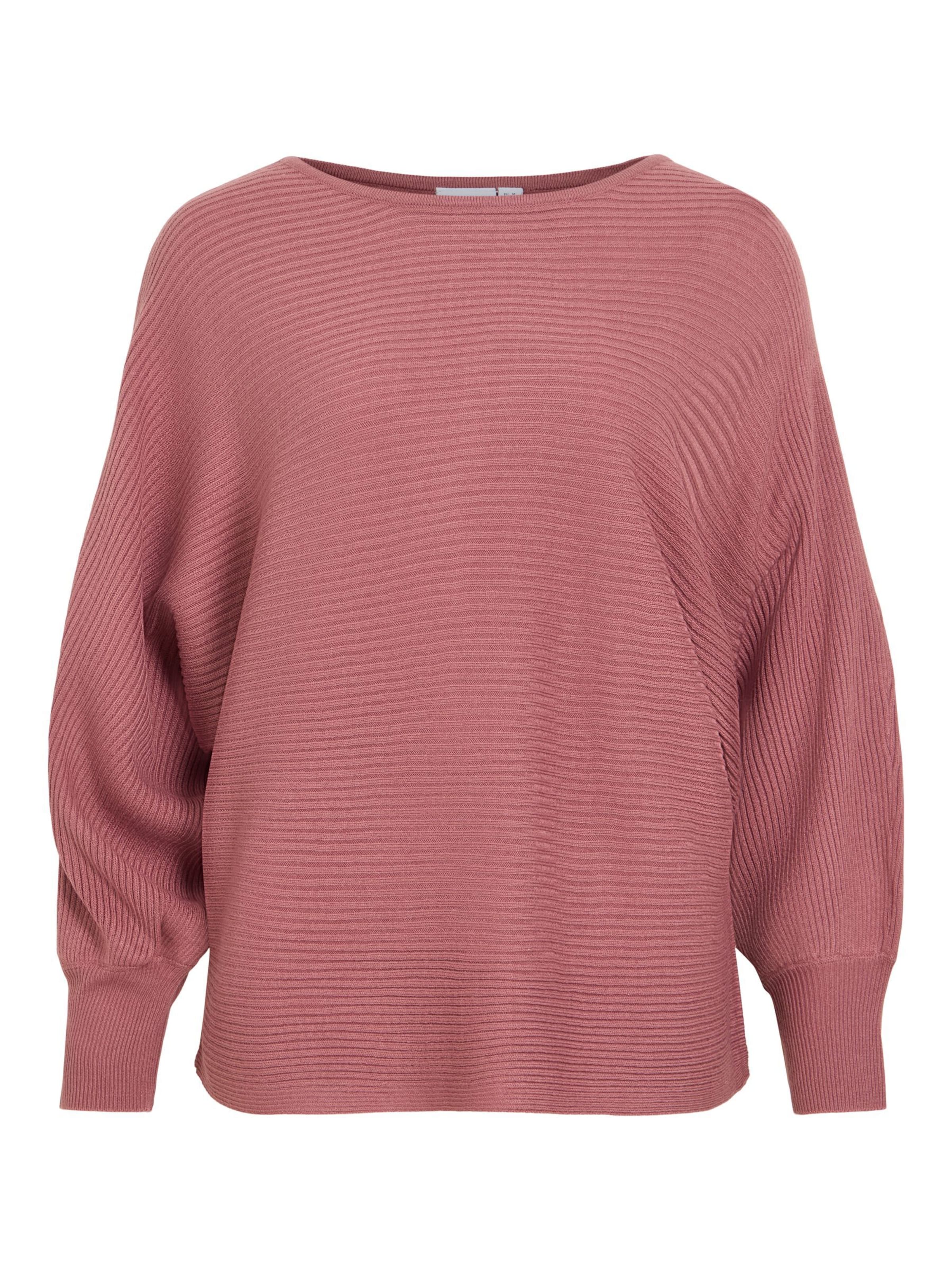 Pull-over 'VIVilja' VILA en rose : devant