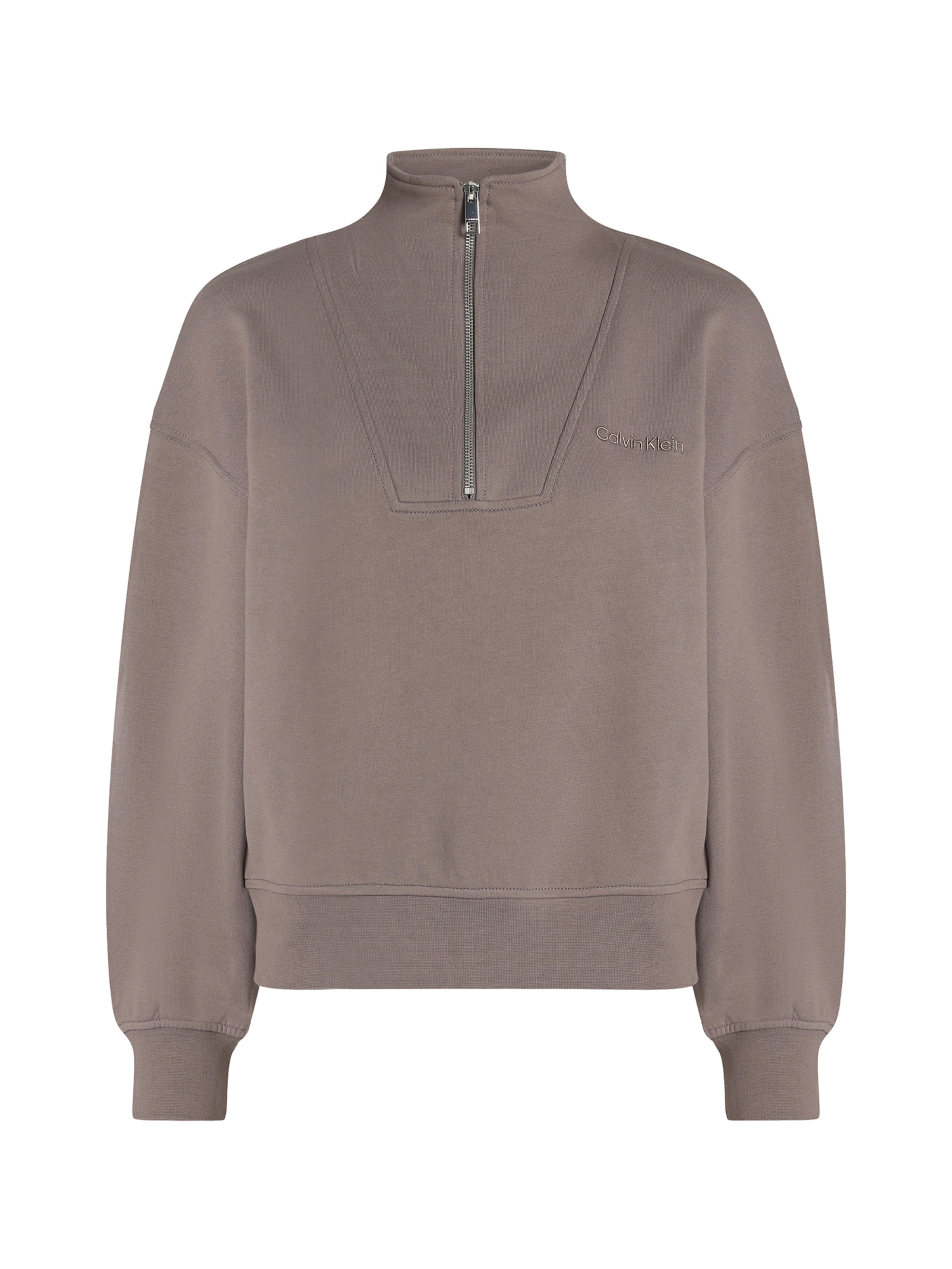 Calvin Klein Sweatshirt in Grey: front