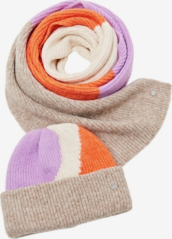 ESPRIT Set: Schal und Mütze in Mischfarben