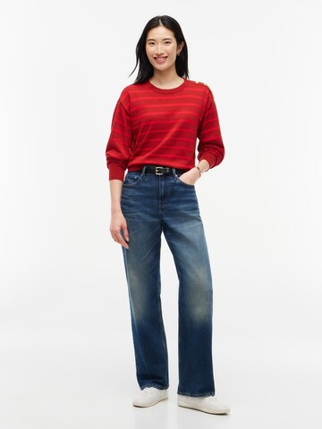 TOMMY HILFIGER Pulover | rdeča barva
