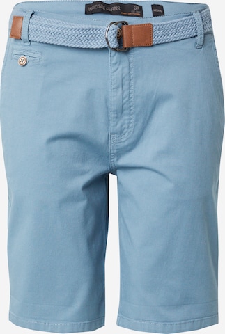 INDICODE JEANS Regular Hose 'Conor' in Blau: predná strana