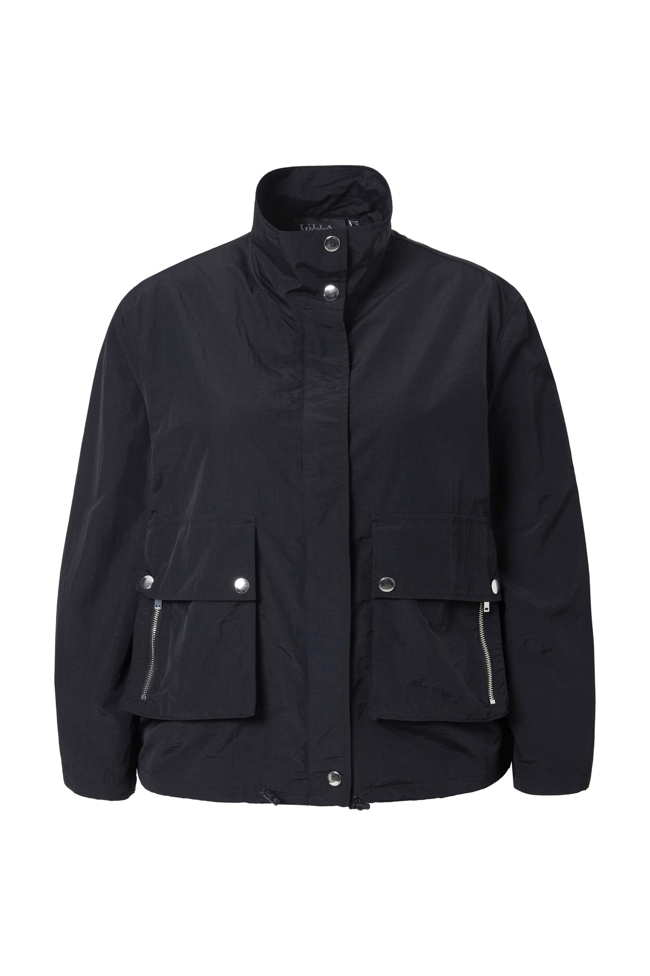 Ulla Popken Jacke in Schwarz: Vorderseite