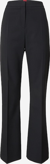 Kelnės su kantu 'Hizana' iš HUGO, spalva – juoda / balta, Prekių apžvalga