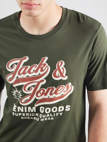 JACK & JONES Футболка в Зеленый