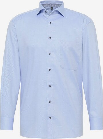 ETERNA Regular fit Button Up Shirt in Blue: front