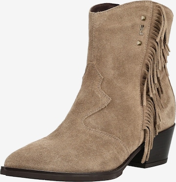 Bottines Nero Giardini en beige : devant
