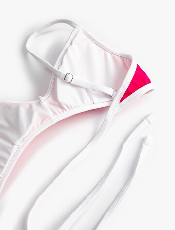 Koton Bustier Bikinitop in Roze