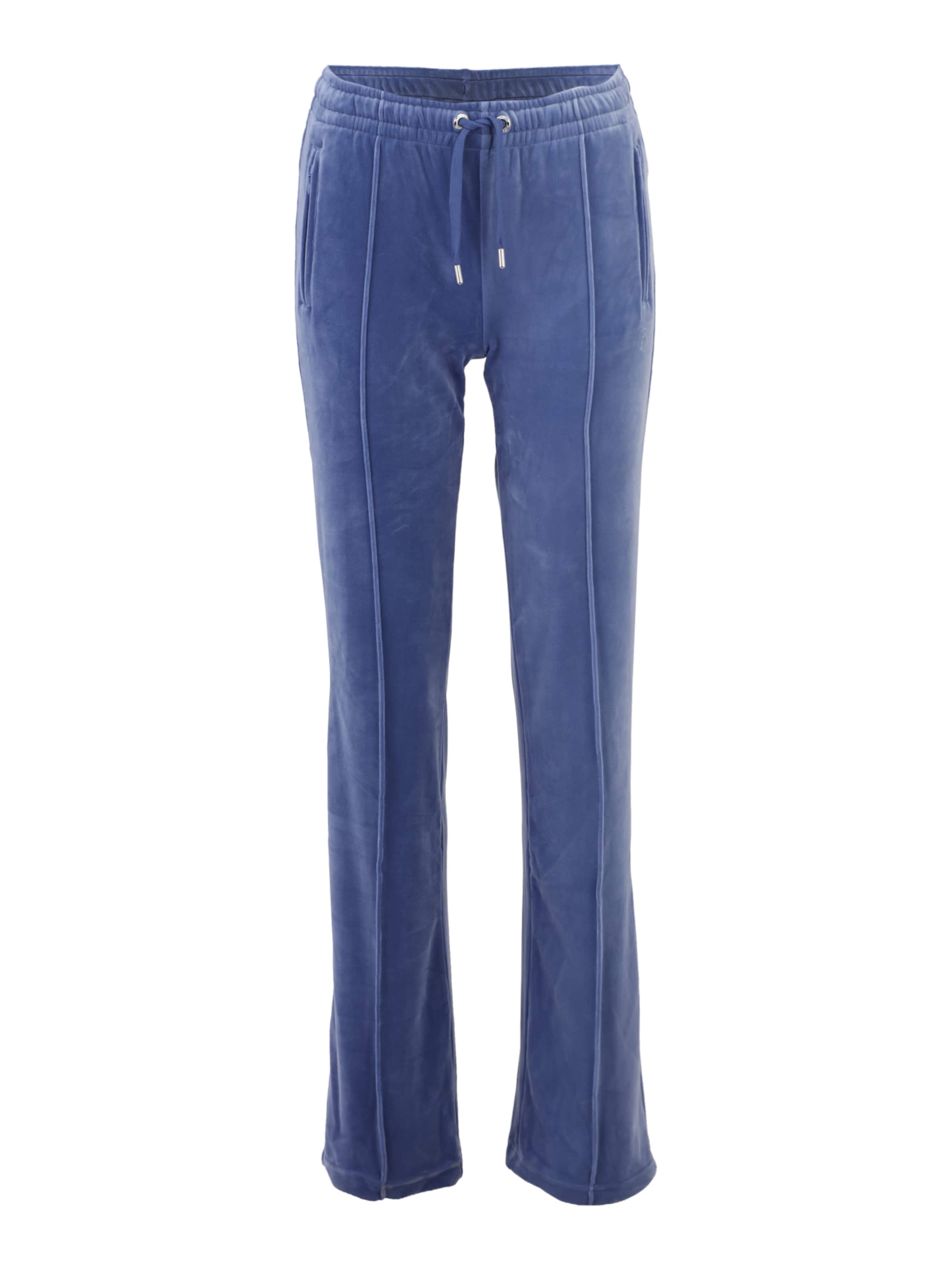 Pantalon 'TINA' Juicy Couture Petite en bleu : devant