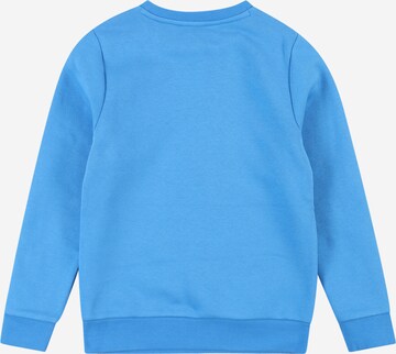 Bluză de molton de la BOSS Kidswear pe albastru