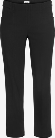 KjBRAND Regular Pants in Black: front